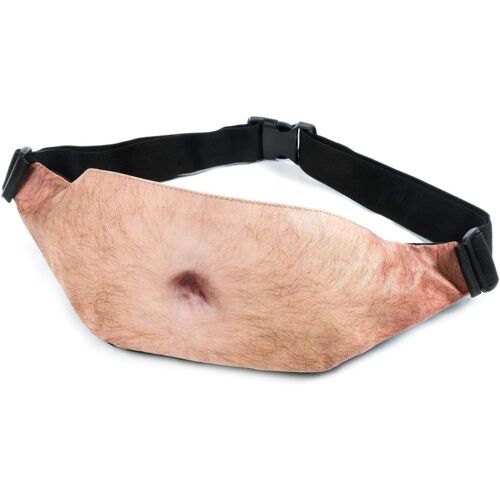 Sac banane ventral - sac banane banane étanche zippée ceinture de bière, multicolore