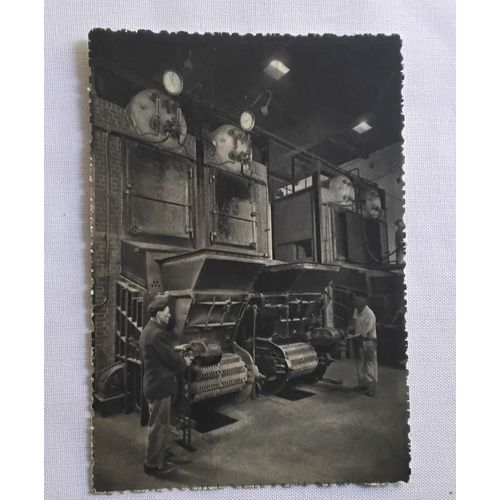 Carte Postale Ancienne Paris : Hôpital Saint Joseph - La Chaufferie