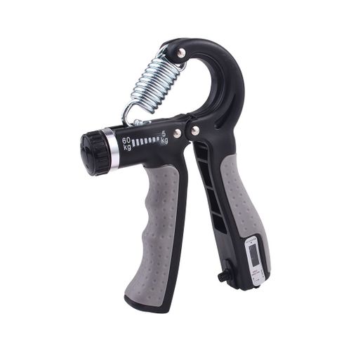 Hand Grip Trainer Réglable 5-60 Kg Noir Gris