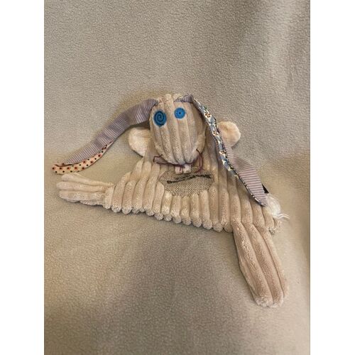 Doudou lapin les Deglingos moulin roty baby conejo coniglio hase konijn beige peluche 