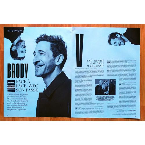 Gala N°1653 - Adrien Brody - Coupure De Presse, Clipping De 2025