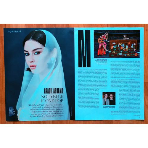 Gala N°1653 - Gracie Abrams - Coupure De Presse, Clipping De 2025