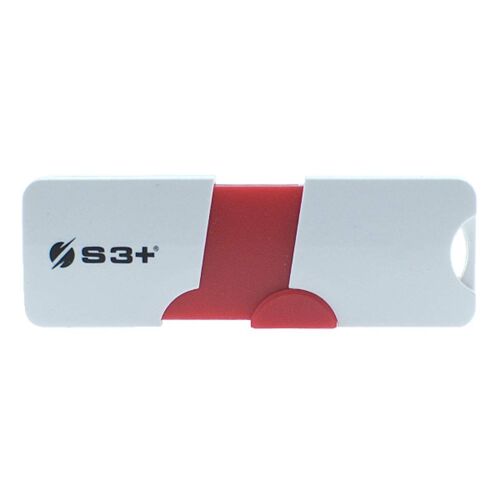 S3 Plus Chiavetta USB 128GB USB 3.0 Bianco e Rosso - Memoria Flash Portatile