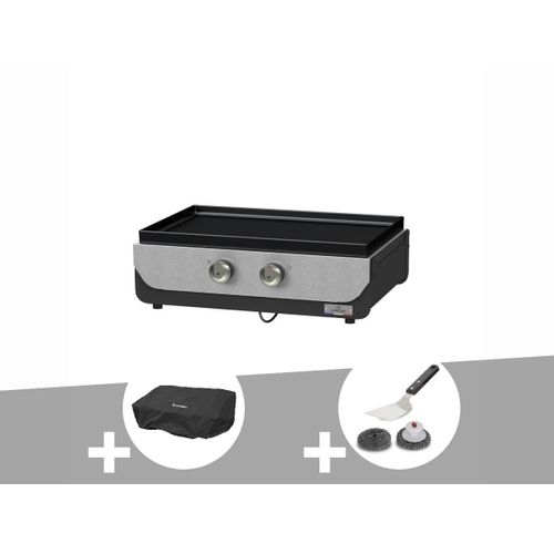 Plancha ORIGINAL Electrique 260 Duo + Housse de protection + Kit de nettoyage - Le Marquier