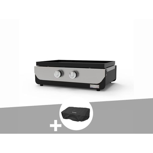 Plancha ORIGINAL Gaz 260 Duo + Housse de protection - Le Marquier