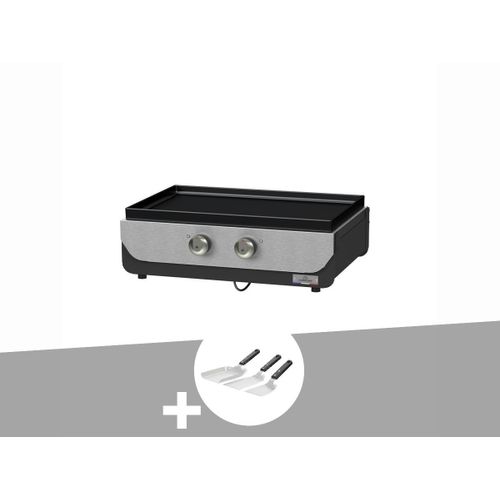 Plancha ORIGINAL Electrique 260 Duo + Kit 3 spatules - Le Marquier