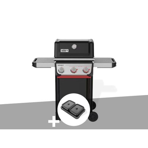 Barbecue à gaz Spirit E-325 + Kit de préparation et de service - Weber