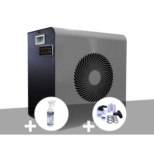 Pompe à chaleur 5 kW Mag R Poolex + Kit by-pass Ø 32/38 mm + Nettoyant CleanPac
