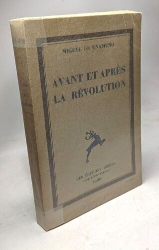 Avant Et Après La Révolution - 4e Éd