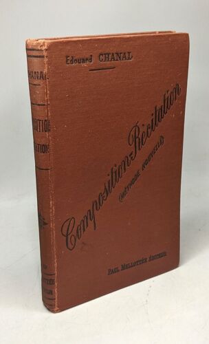 Composition-Récitation Méthode Nouvelle D'associer La Récitation La Composition Et L'enseignement Moral - Livre Du Maitre - 4e Éd