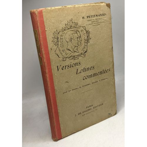 Versions Latines Commentées Pour Les Classes De 3ème 2nde Et 1ère