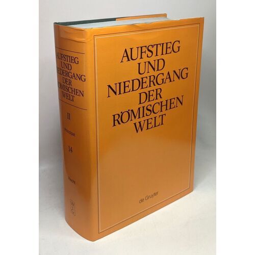 Principat Bd.14 Recht (Materien Fortsetzung) - Aufstieg Und Niedergang Der Römischen Welt