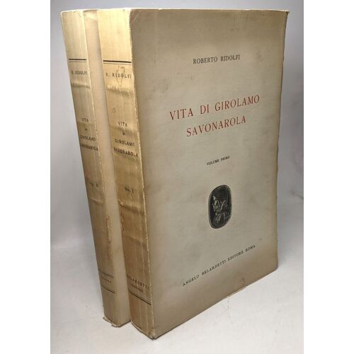 Vita Di Girolamo Savonarola - Volume Primo + Volume Segundo