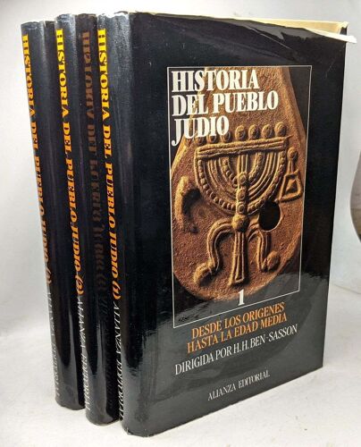 Historia Del Pueblo Judio - 3 Tomos - (Spanish Edition) - 1/ Desde Los Origenes Hasta La Edad Media + 2/ La Edad Media + 3/ La Edad Moderna Y Contemporanea