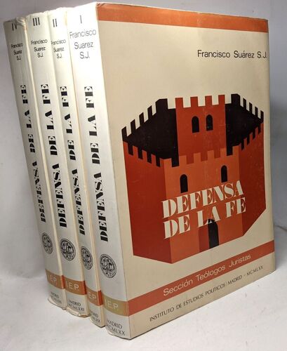 Defensa De La Fe Católica Y Apóstólica Contra Los Errores Del Anglicanismo - 4 Vol