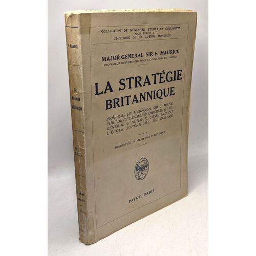La Stratégie Britannique