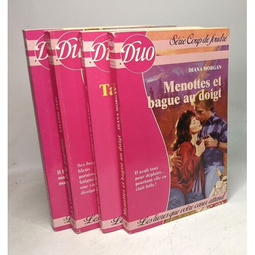 Petite Nymphe + La Chenille Et Le Papillon + Ta Vie Est Ailleurs + Menottes Et Bague Au Doigt --- 4 Volumes Série Coup De Foudre