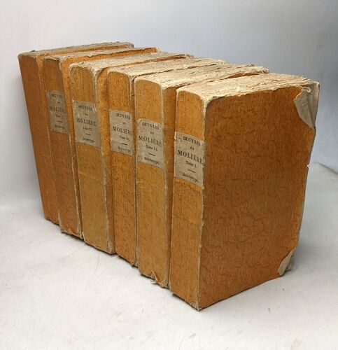 Oeuvres De J.B. Poquelin De Molière - Tome 1 À 6