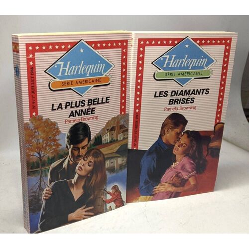 La Plus Belle Année + Les Diamants Brisés --- 2 Volumes Harlequin Série Américaine