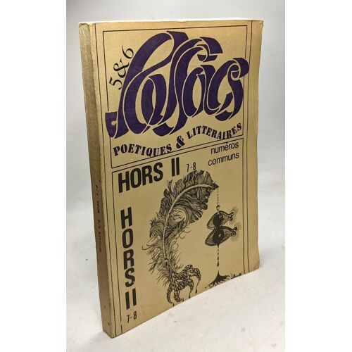 Ressacs Poétiques Et Littéraires 5/6 - Hors 7/8 Numéros Communs