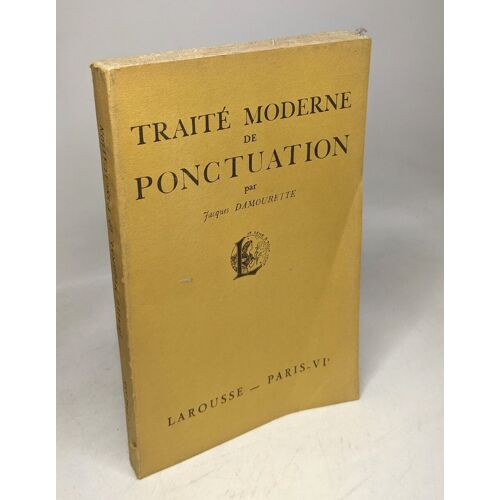 Traité Moderne De Ponctuation