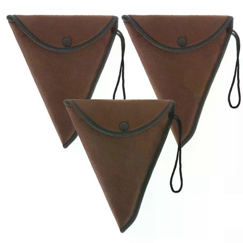 3pcs Portable Ocarina Sac De Rangement Instrument De Musique Protecteur Sac De Voyage Pour Trous Ocarina Pochette Avec Matériau Résistant À L'usure