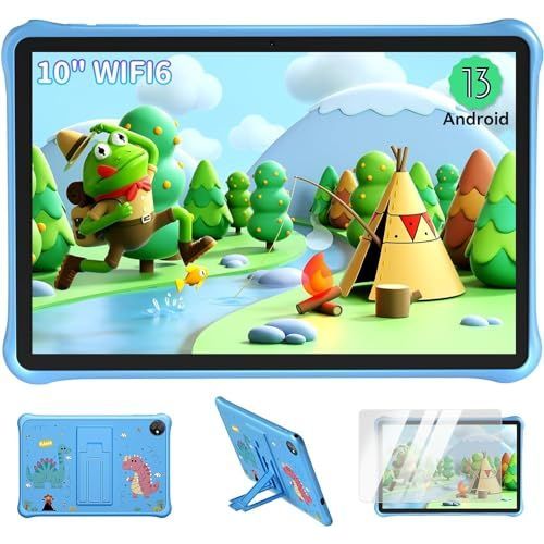 Blackview Tab 30 Kids Tablette Android 13, 10,1''¿6Go+64Go Bleu