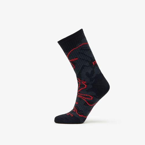 Footshop The More Basketball Socks Black/ Red 36-38