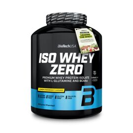 Iso Whey Zero (1816g)|Cheesecake Citron| Whey Isolate|Biotech Usa 
