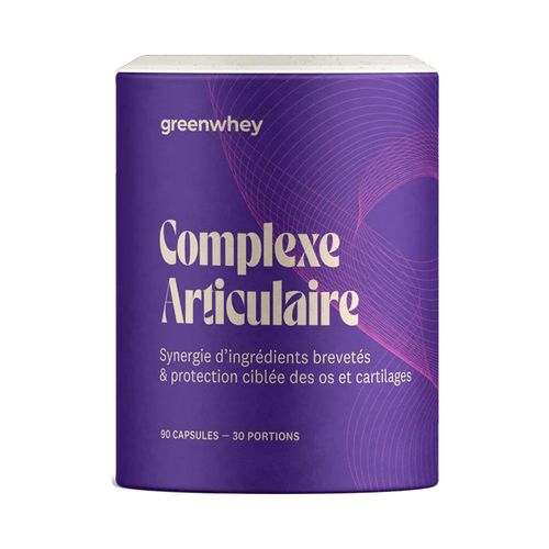 Complexe Articulaire (90 Caps)| Soin Articulations|Greenwhey 