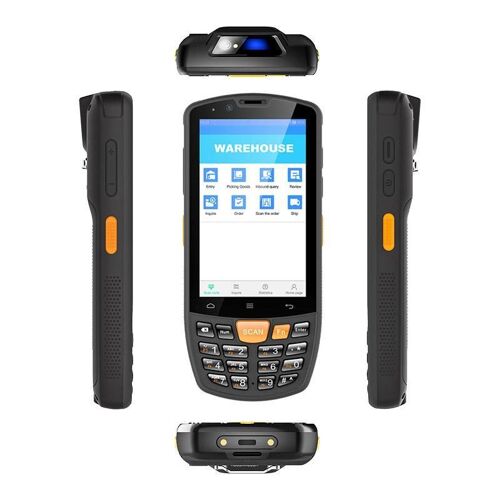 Téléphone Portable Industriel Scanner QR Code Android 11 NFC 4G 4 Pouces Noir YONIS