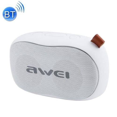 Mini Enceinte Bluetooth Portable Avec Réduction De Bruit Et Micro Intégré Support TF AUX Blanc YONIS