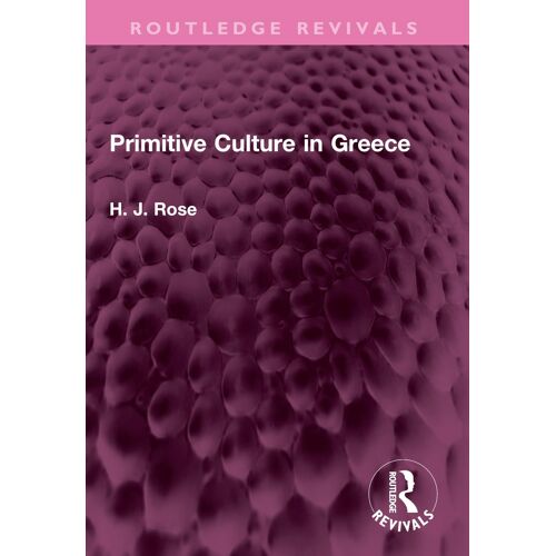 Primitive Culture In Greece