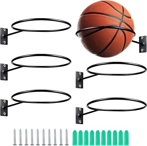Acdsgd-Support Ballon Basket, Support Mural Pour Ballon De Basket-Ball, Football, Volleyball, 14 Cm