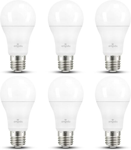 Kalanka-Lampe Led E27 Très Lumineuse, 13,5w Remplace Une Lampe À Incandescence 100w, Blanc Froid 4000k, Ampoule Led A60, Non Dimmable, 1521 Lumens, 6 Pièces