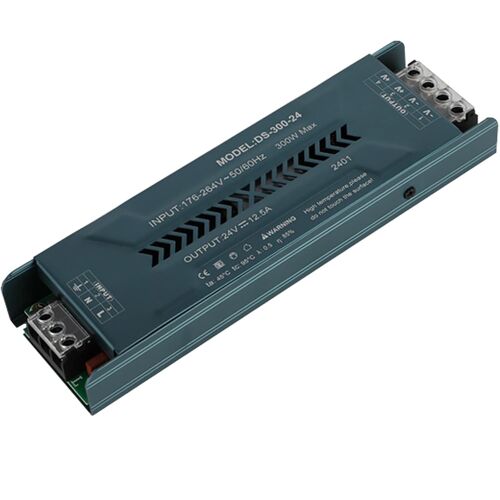 Transformateur LED Driver 220V AC à 24V DC Convertisseur 300W 12.5A Power Supply Ultra Mince Transfo Adaptateur Alimentation,d'alimentation Basse Tension Transfo LED de Tension Constante