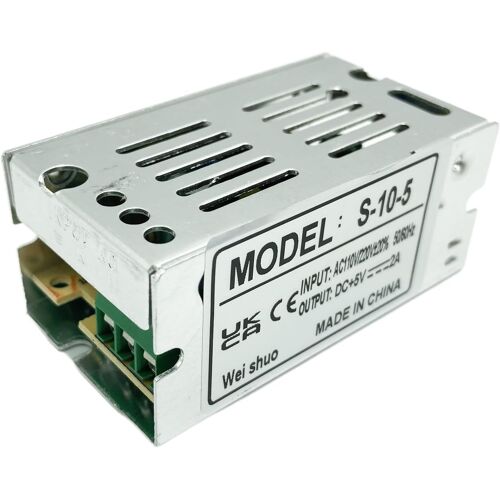 5v 2a 10w Transformateur Stabilisateur De Tension D'alimentation À Découpage Avec Protection Contre Les Courts-Circuits Ac220v À Dc5v Pour L'automatisation Industrielle,Lumières Led