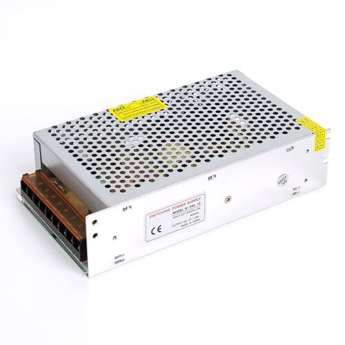 12V 20A 240W DC switching power supply AC 110V/220V to DC-12V power adapter, transformer constant voltage,suitable for LED strips,cameras,surveillance systems,lighting projects,etc.