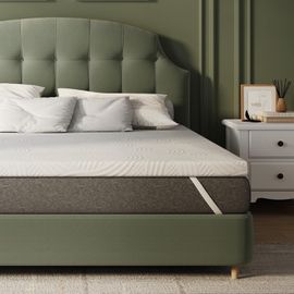 lbgwp60-Surmatelas 120X200, Surmatelas De Mousse De Confort 5 Cm, Absorbant Et Respirant, Tissu Doux Pour La Peau, Lavable