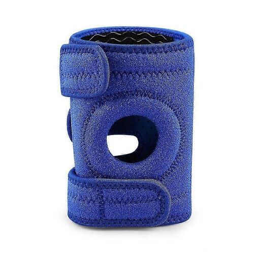 1pc Youth Kids Knee Brace Patella Stabilisateur Avec Ruban De Fixation Réglable Sangle De Support De Genou De Conception Antidérapante Douce