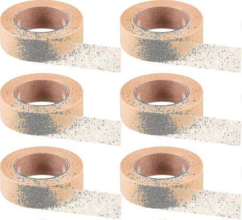 6 Rouleaux De Ruban De Peau Flexible Ruban De Nez Respirant Ruban De Gaze Auto-Adhésif Pour Les Blessures De Plaie Gonflement Sports 