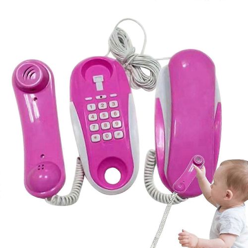 Enfants jouer au téléphone,jouet d'interphone avec de vrais sons de sonnerie,faire semblant de jouer au téléphone,50 % d'offre