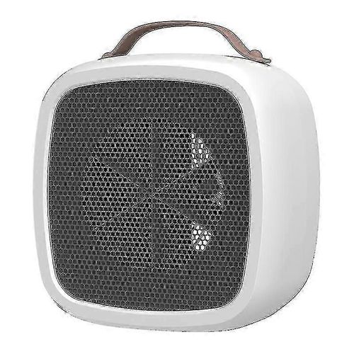 Radiateur à batterie - Mini radiateur soufflant électrique compact avec thermostat