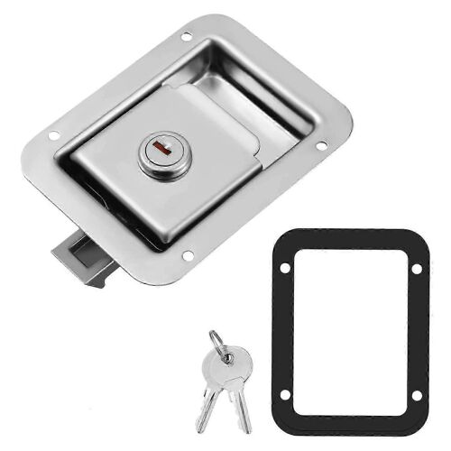 Paddle Slam Latch avec clé de serrure Serrure de remorque de voyage
