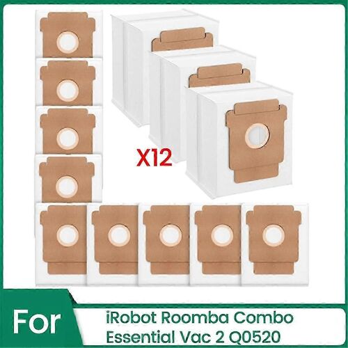 Sacs à poussière pour IRobot Roomba Essential Vac 2 Q0520 Robot Aspirateur Pièces Remplacement Non-Tissé G