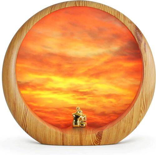 Coucher De Soleil Lampe Idées De Cadeaux Pour L'anniversaire De Mariage, La Saint-Valentin - Decoration De La Maison De Nuit Dimmable