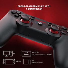 T3S Manette De Jeu Sans Fil Pour Pc Windows,Android Tv Box,Ios Et Android