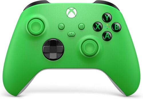 Manette Sans Fil - Velocity Green Pour Series X, Series S, One, Windows 10 & 11, Android Et Ios