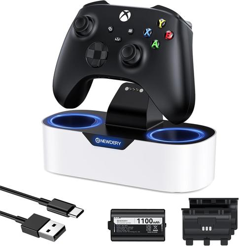 Station De Charge Solo Pour Manettes Sans Fil Xbox, Station De Charge Rapide, Support De Charge Simple Pour Manette Xbox One/Series X|S