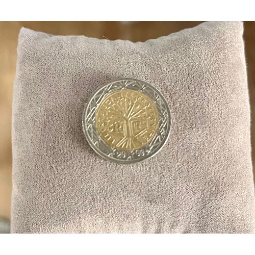Piece  2 Euros  Rare  France  2000   Arbre De Vie   Tbe
